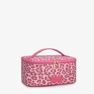 Wrangler Leopard PU Makeup Bag